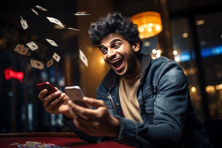 Antarmuka permainan angka di aplikasi mobile gebyar4 menampilkan pilihan angka dan hasil